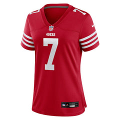 Thomas Morstead San Francisco 49ers Women's Team Game Jersey Scarlet - Nike