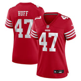 Bryce Huff San Francisco 49ers Women's Team Game Jersey Scarlet - Nike