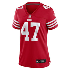 Bryce Huff San Francisco 49ers Women's Team Game Jersey Scarlet - Nike