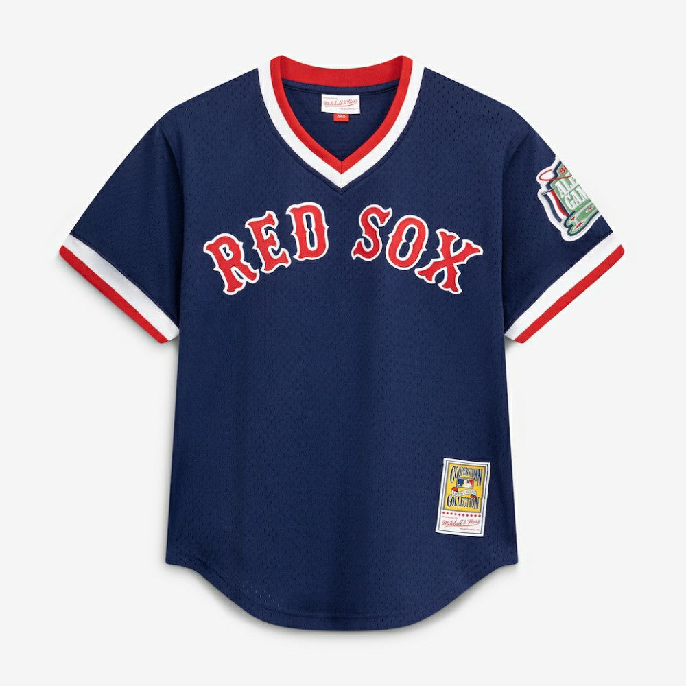 Nomar Garciaparra Boston Red Sox Mitchell & Ness Authentic Batting Practice Jersey for sale