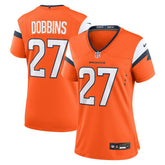 J.K. Dobbins Denver Broncos Women's Team Game Jersey Orange - Nike