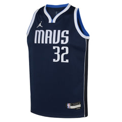 NBA - Cooper Flagg Dallas Mavericks Jordan Brand Youth Swingman Jersey - Statement Editi- Navy