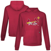 St. Louis Cardinals Levelwear City Connect Relay Core Logo Pullover Hoodie discount