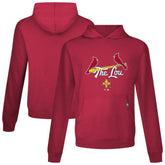 St. Louis Cardinals Levelwear City Connect Relay Back Splash Pullover Hoodie Clearance