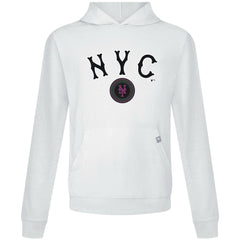 New York Mets Levelwear City Connect Relay Back Splash Pullover Hoodie Clearance
