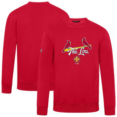 St. Louis Cardinals Levelwear City Connect Zane Back Splash Sweatshirt Lifestyle