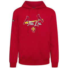 St. Louis Cardinals Levelwear City Connect Podium Back Splash Pullover Hoodie Lifestyle