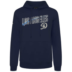 Los Angeles Dodgers Levelwear City Connect Podium Back Splash Pullover Hoodie Lifestyle