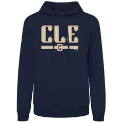 Cleveland Guardians Levelwear City Connect Podium Back Splash Pullover Hoodie Sale