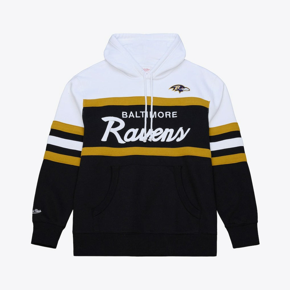 Baltimore Ravens Head Coach Hoodie Black - Mitchell & Ness