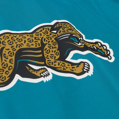 Jacksonville Jaguars Coaches Full-Snap Hooded Windbreaker Jacket Teal - Mitchell & Ness