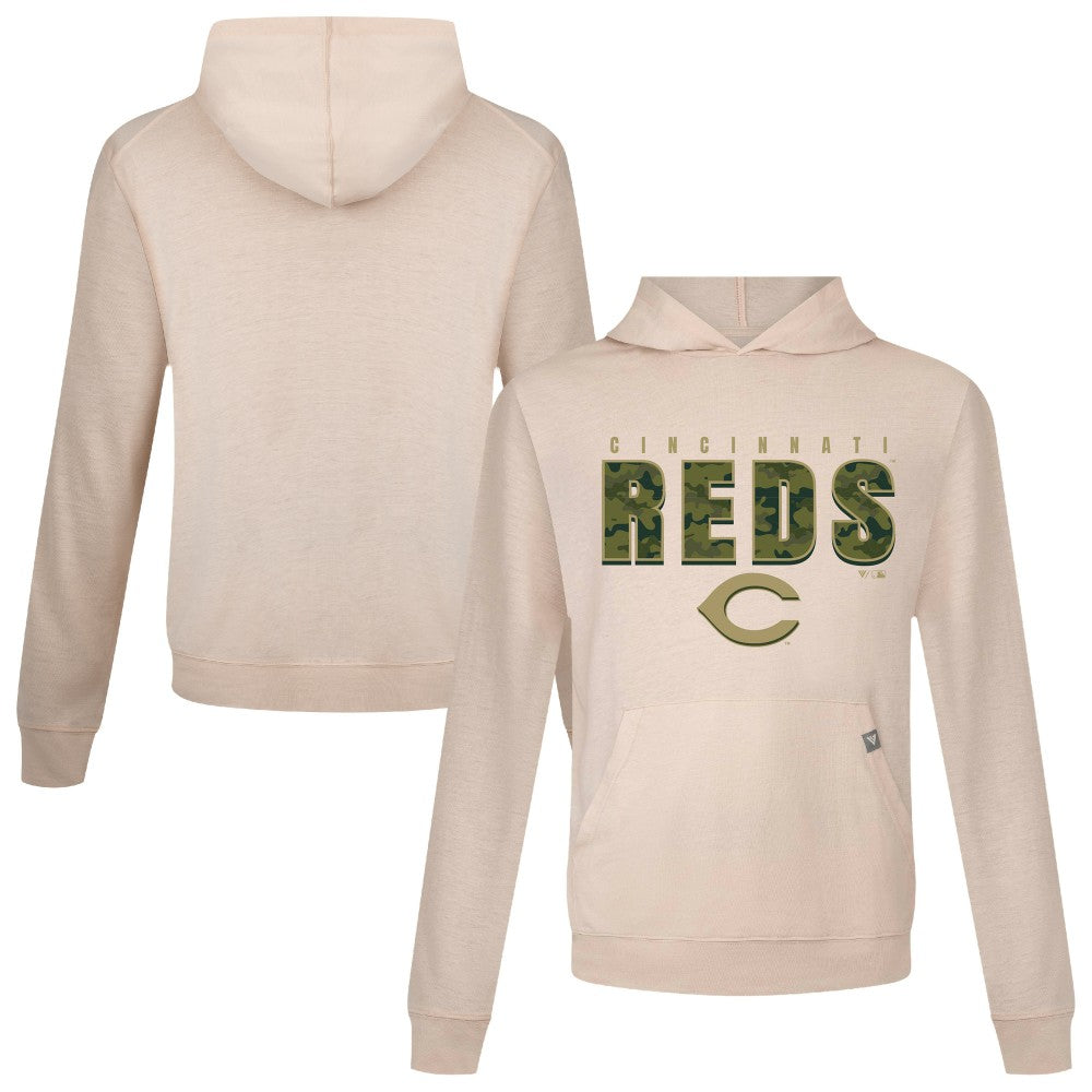 Cincinnati Reds Levelwear Relay Protect Pullover Hoodie discount