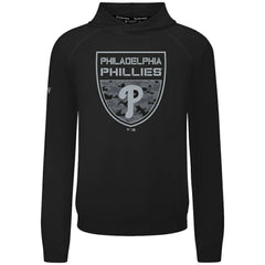 Philadelphia Phillies Levelwear Mandate Buckler Tri-Blend Pullover Hoodie Clearance