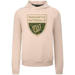 Washington Nationals Levelwear Mandate Buckler Tri-Blend Pullover Hoodie Near Me