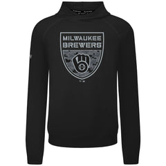 Milwaukee Brewers Levelwear Mandate Buckler Tri-Blend Pullover Hoodie Near Me