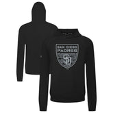 San Diego Padres Levelwear Mandate Buckler Tri-Blend Pullover Hoodie Sale