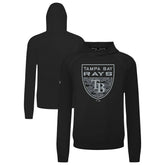 Tampa Bay Rays Levelwear Mandate Buckler Tri-Blend Pullover Hoodie Lifestyle