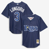 Evan Longoria Tampa Bay Rays Mitchell & Ness Authentic Batting Practice Jersey On Sale
