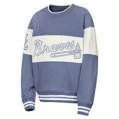 Atlanta Braves Outerstuff Youth Ultimate Pastels On Base Sweatshirt Lifestyle