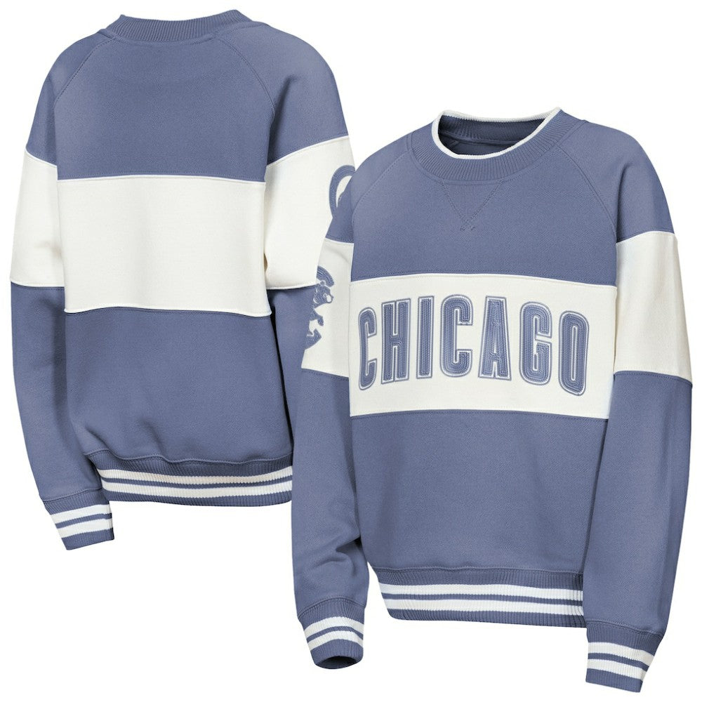 Chicago Cubs Outerstuff Youth Ultimate Pastels On Base Sweatshirt Clearance