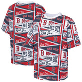 Boston Red Sox Outerstuff Youth All-Over Pennant T-Shirt Near Me
