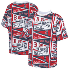 Boston Red Sox Outerstuff Youth All-Over Pennant T-Shirt Near Me