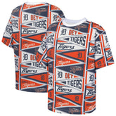 Detroit Tigers Outerstuff Youth All-Over Pennant T-Shirt Clearance