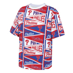 Philadelphia Phillies Outerstuff Youth All-Over Pennant T-Shirt Near Me