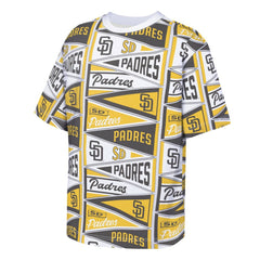 San Diego Padres Outerstuff Youth All-Over Pennant T-Shirt Near Me