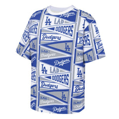Los Angeles Dodgers Outerstuff Youth All-Over Pennant T-Shirt Sale
