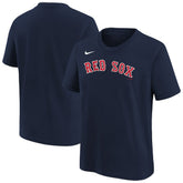 Boston Red Sox Nike Youth Wordmark T-Shirt On Sale