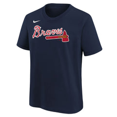 Atlanta Braves Nike Youth Wordmark T-Shirt Clearance