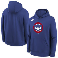 Chicago Cubs Nike Youth Club Fleece Hoodie On Sale