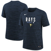 Tampa Bay Rays Nike Youth Authentic Collection Velocity Dri-FIT T-Shirt Sale