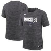 Colorado Rockies Nike Youth Authentic Collection Velocity Dri-FIT T-Shirt Clearance