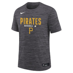 Pittsburgh Pirates Nike Youth Authentic Collection Velocity Dri-FIT T-Shirt Clearance