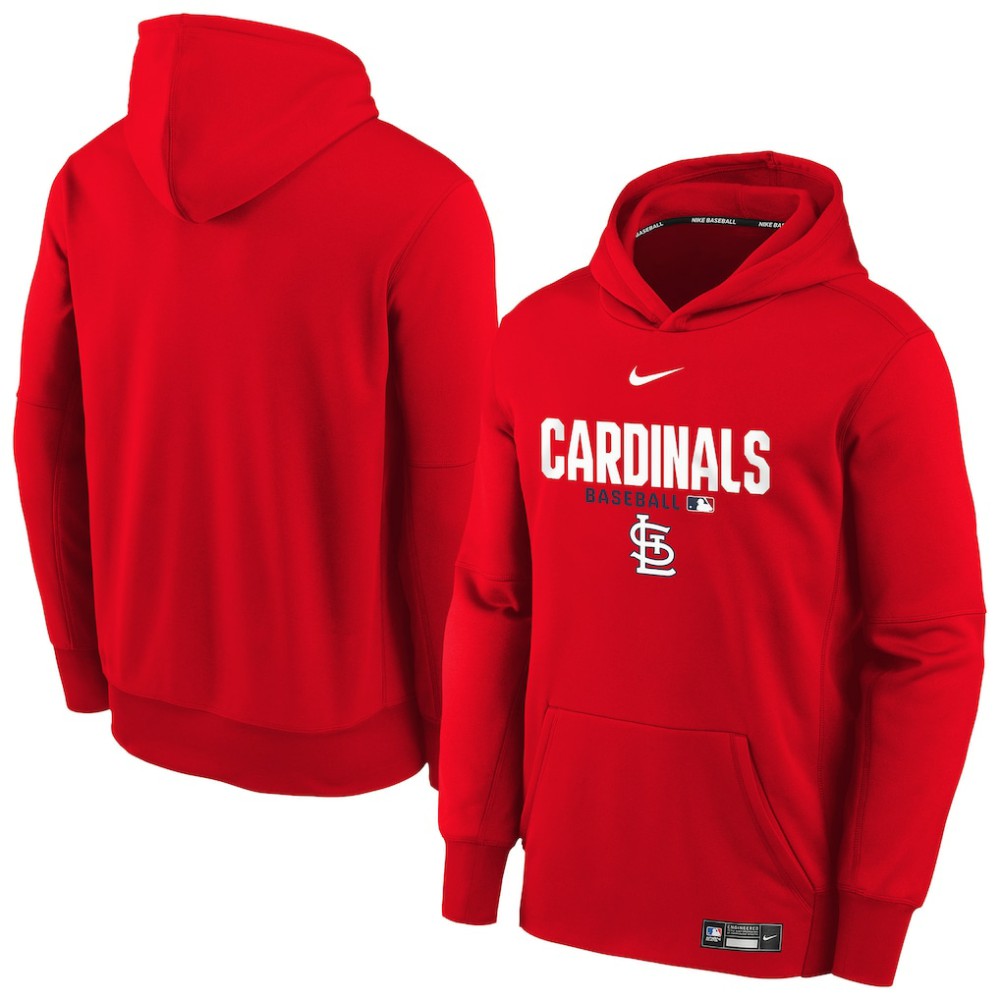 St. Louis Cardinals Nike Youth Authentic Collection Therma-FIT Hoodie Clearance