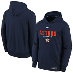Houston Astros Nike Youth Authentic Collection Therma-FIT Hoodie discount