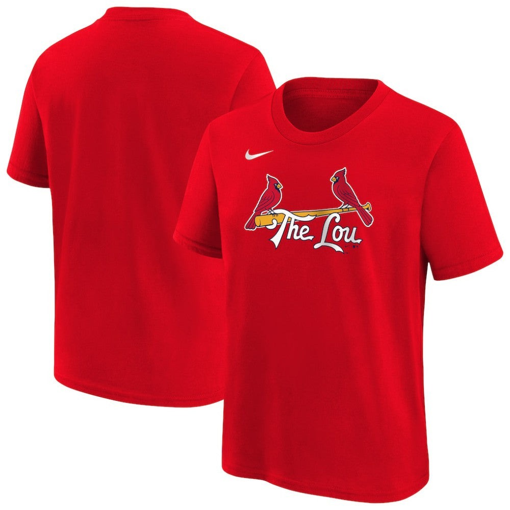 St. Louis Cardinals Nike Youth City Connect Wordmark T-Shirt Online