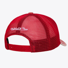 Mitchell & Ness - Chicago Bulls Gameday Snow Wash Adjustable Trucker Hat - Red