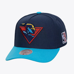 Mitchell & Ness - Golden State Warriors Hardwood Classics Legendary Away Pro-Pinch Adjustable Hat - Navy