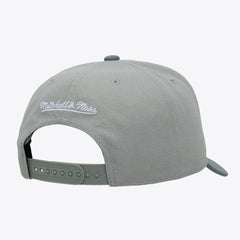 Mitchell & Ness - New York Knicks Thunderstorm Head Coach Pro Crown Snapback Hat - Gray