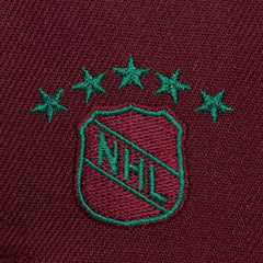 Anaheim Ducks - Mitchell & Ness Legendary Home Snapback Hat Maroon