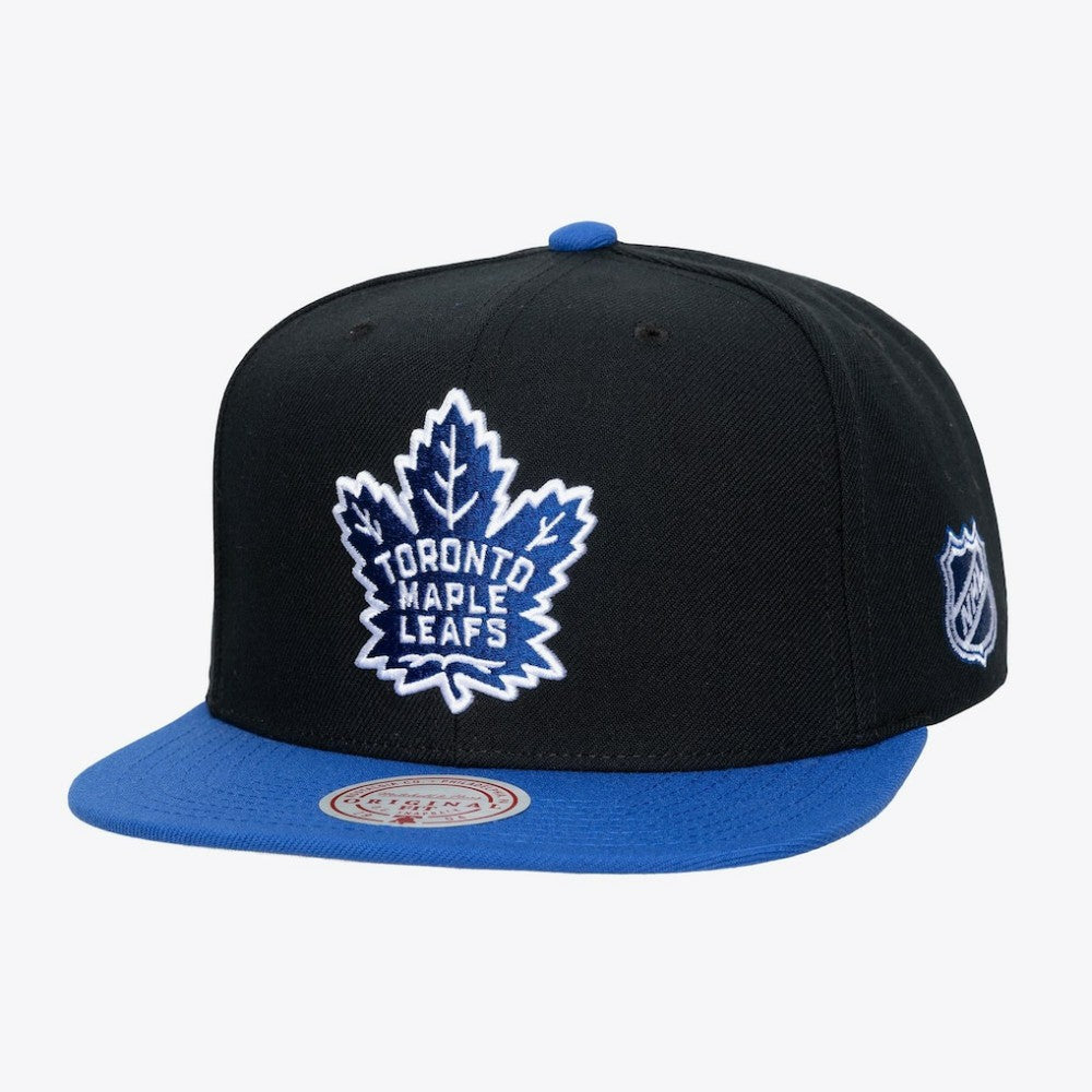Toronto Maple Leafs - Mitchell & Ness Legendary Home Snapback Hat Black