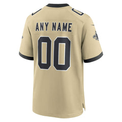 New Orleans Saints Gameday Golds Alternate Custom Game Jersey Gold - Nike