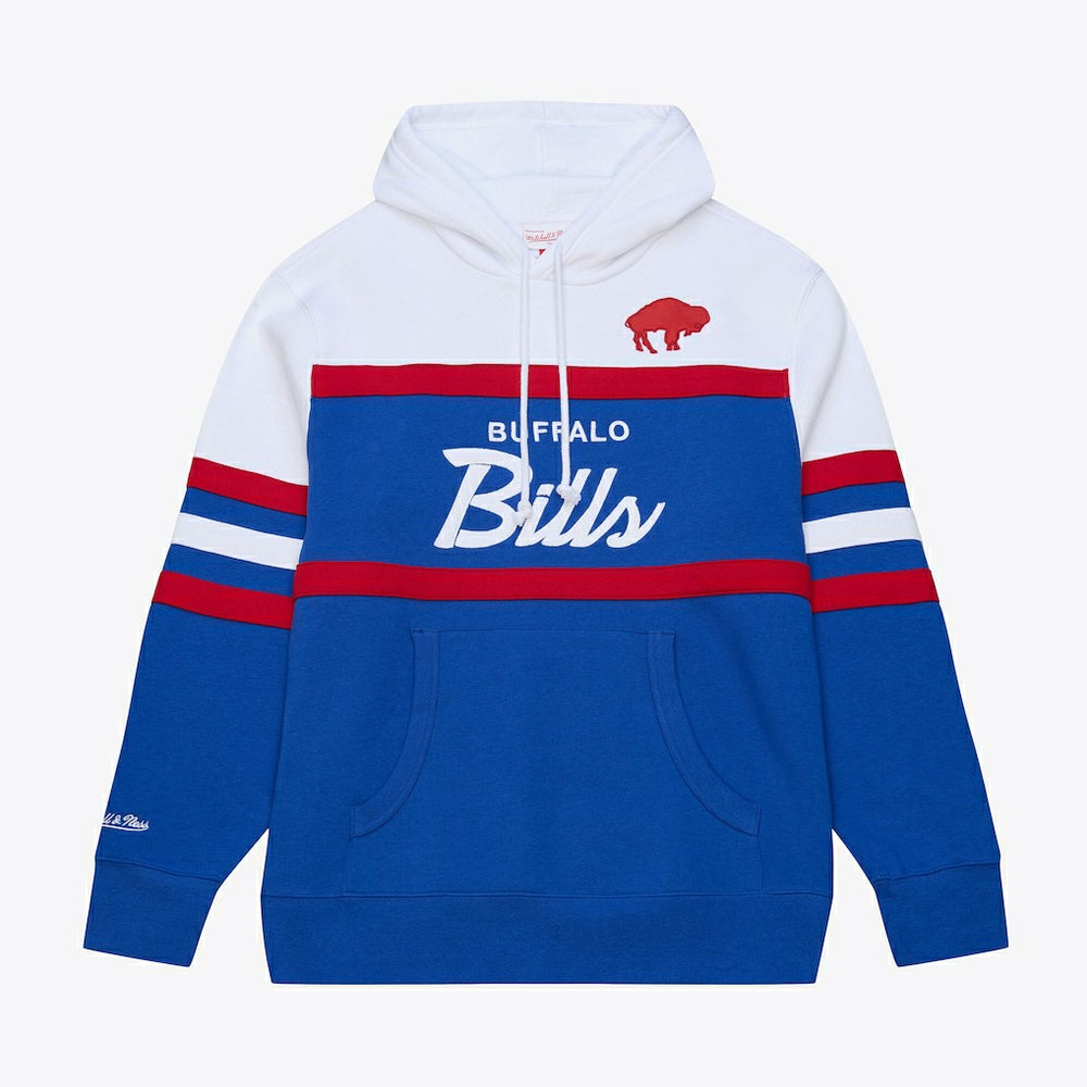 Buffalo Bills Head Coach Hoodie Royal - Mitchell & Ness