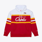 Kansas City Chiefs Head Coach Hoodie Red - Mitchell & Ness