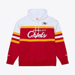 Kansas City Chiefs Head Coach Hoodie Red - Mitchell & Ness