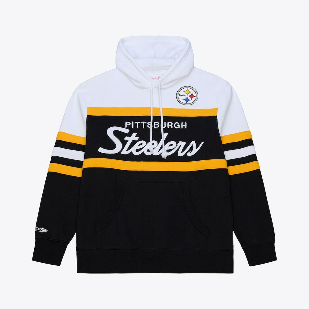 Pittsburgh Steelers Head Coach Hoodie Black - Mitchell & Ness