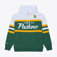 Green Bay Packers Head Coach Hoodie Green - Mitchell & Ness